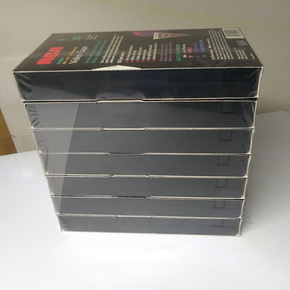 RCA VHS Blank tapes unoppened - Picture 3 of 4
